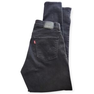 Levi's Black Curvy Skinny Red Tab Jeans Size 32